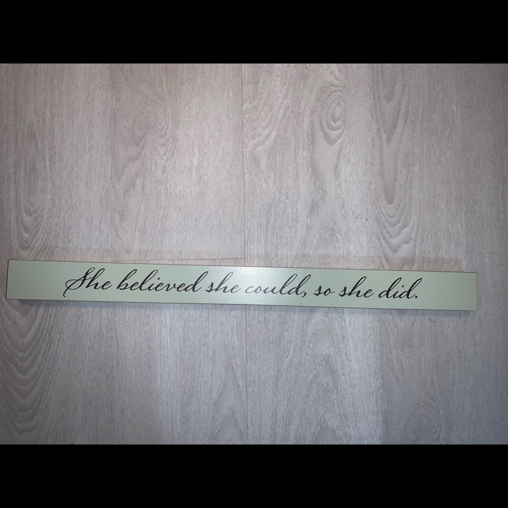 Wooden Sign